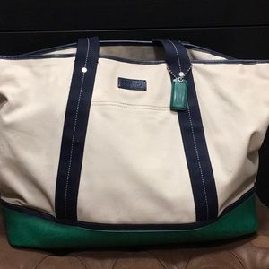 COACH Large Travel/Beach Tote